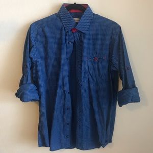 ⭐️FINAL SALE⭐️ Men’s Button Down Dress Shirt Navy